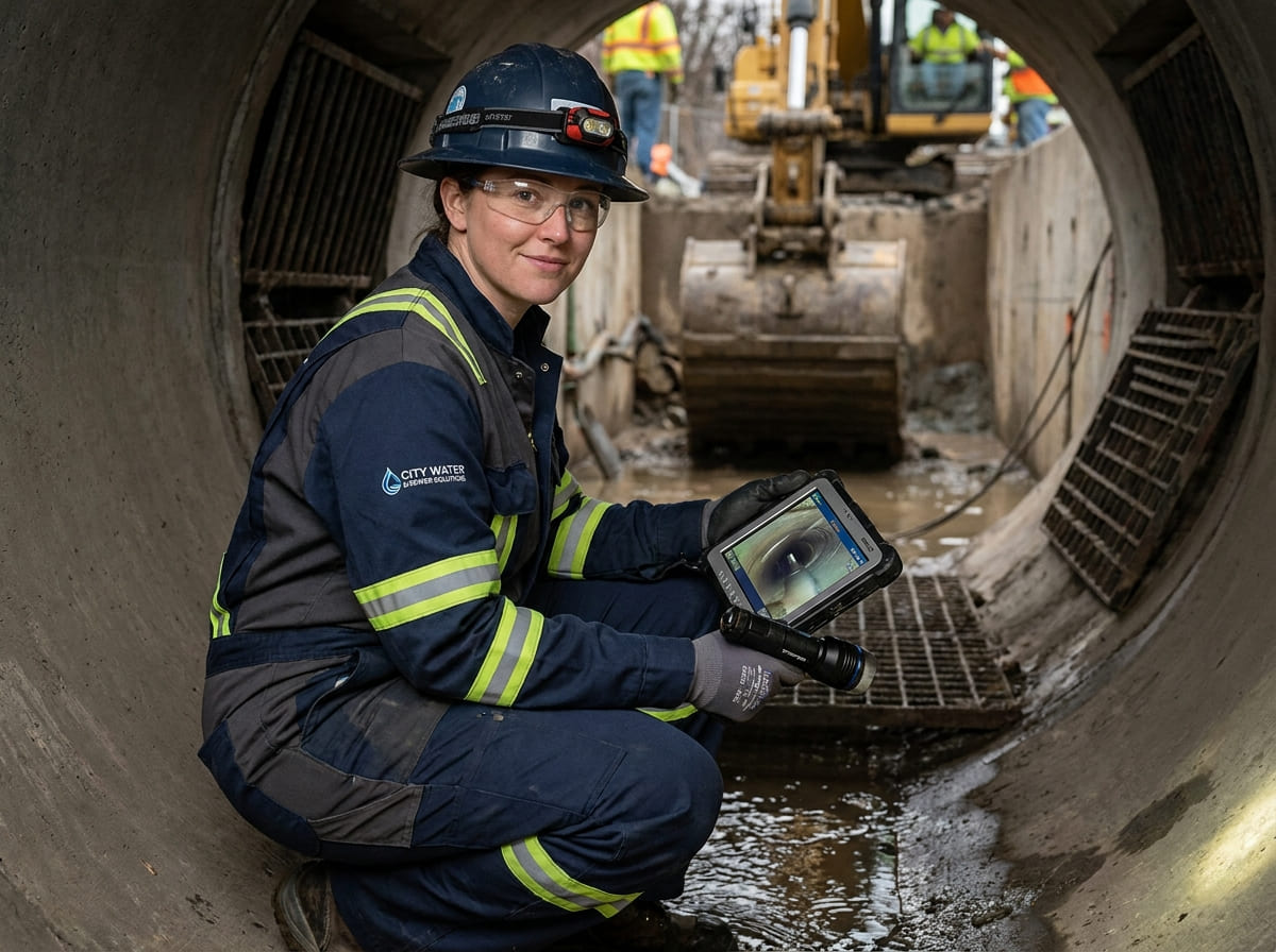 Sewer Line Inspection & Replacement in Blossom